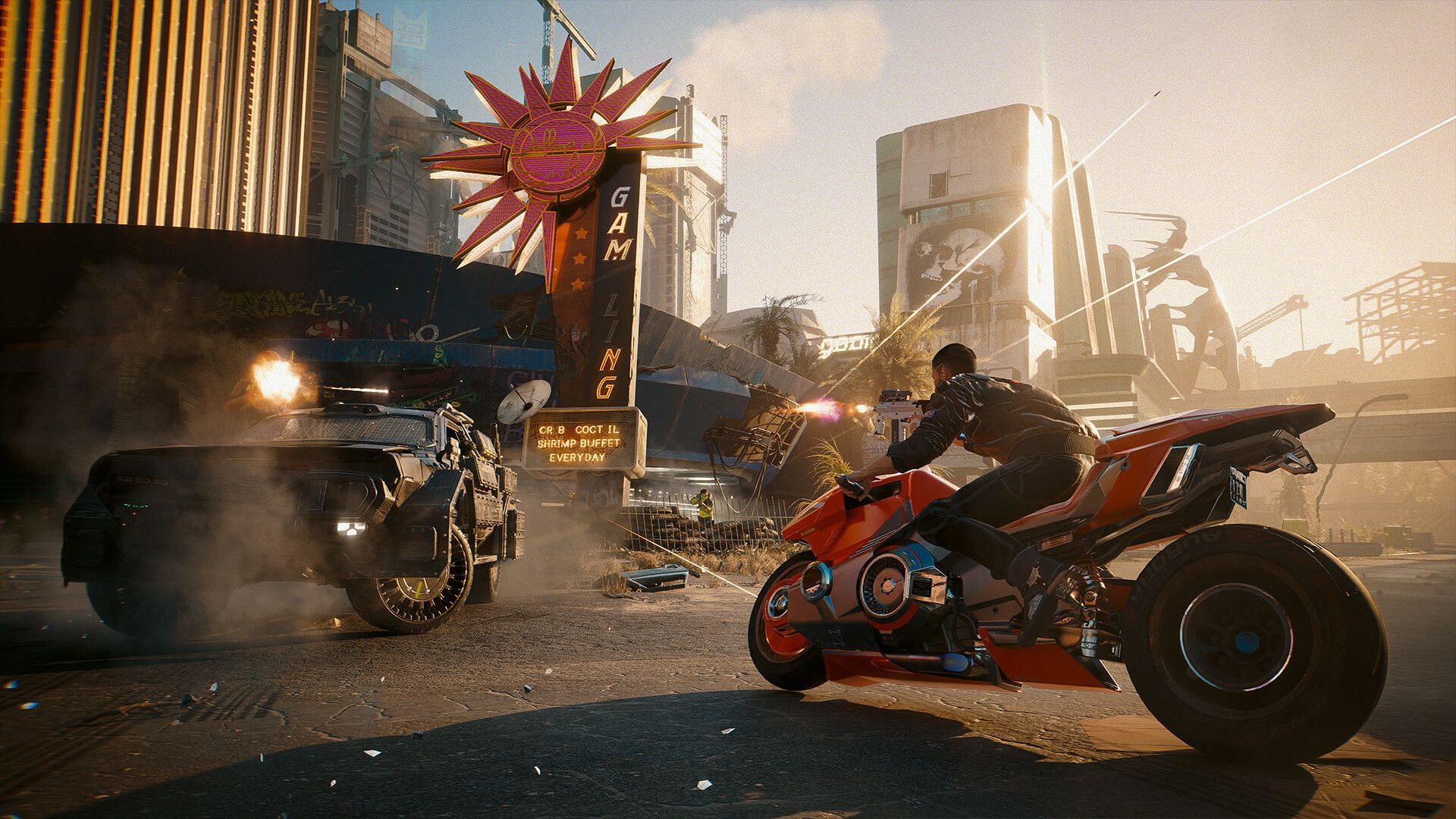 Gameplay still from Cyberpunk 2077 (Image via CD PROJEKT RED)